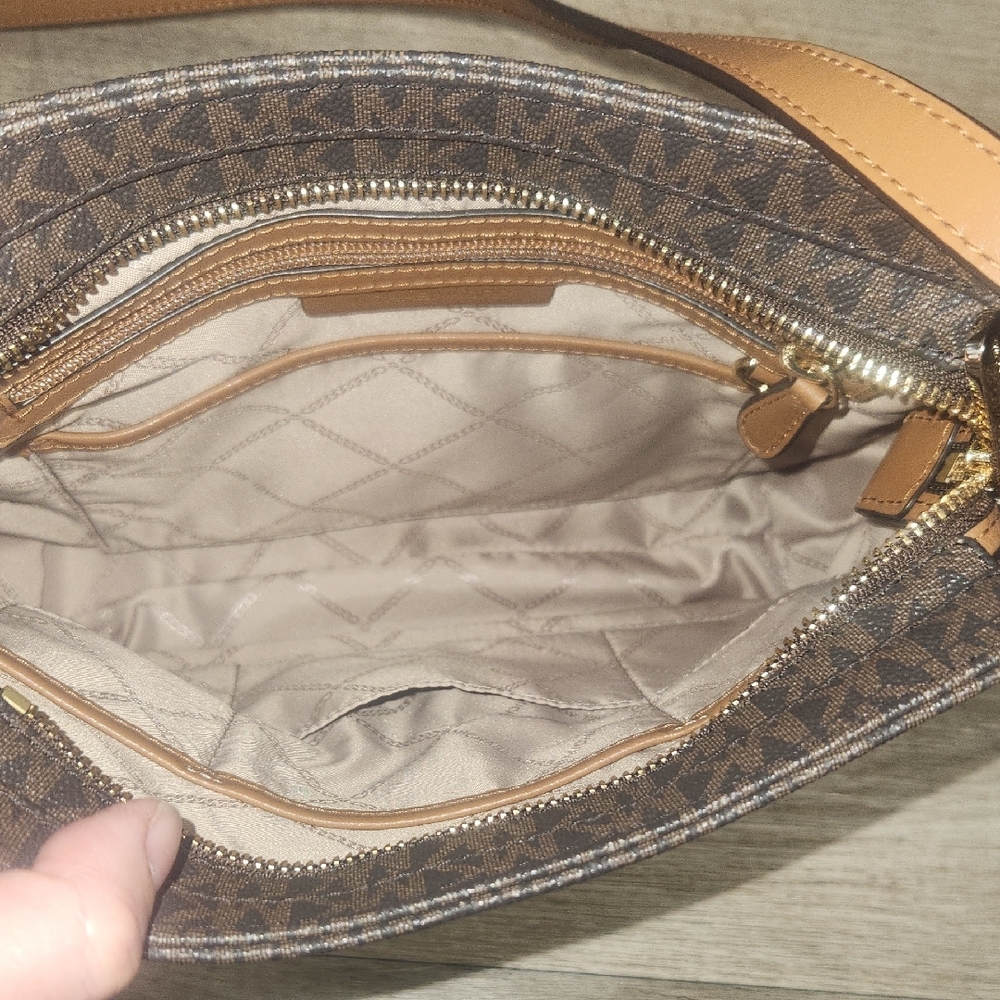 Michael Kors Dark Brown Crossbody Bag - Picture 11 of 15